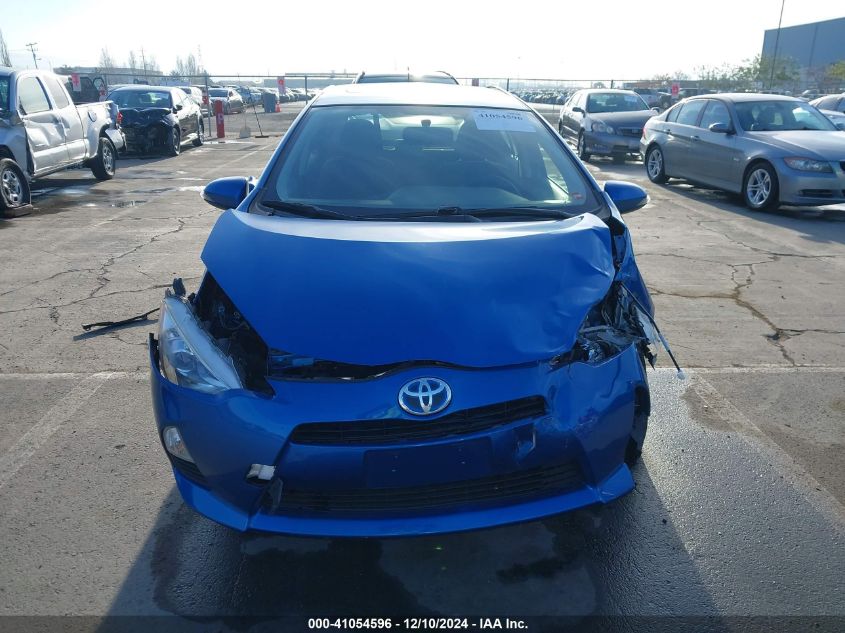 2013 Toyota Prius C Three VIN: JTDKDTB36D1034546 Lot: 41054596