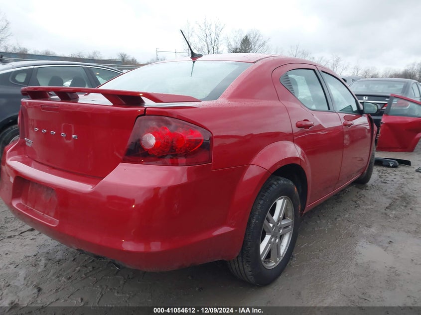 2014 DODGE AVENGER VIN: 1C3CDZAG5EN227037