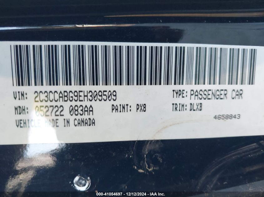 VIN 2C3CCABG9EH309509 2014 Chrysler 300, 300S no.9