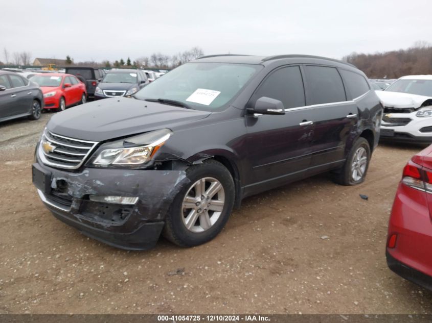 VIN 1GNKRGKD3EJ209135 2014 Chevrolet Traverse, 1LT no.2