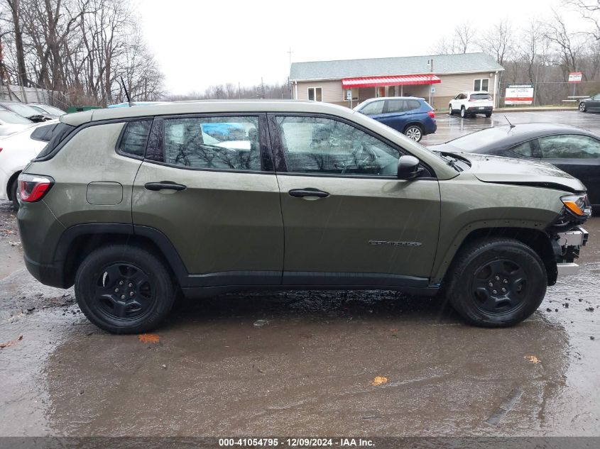 VIN 3C4NJCAB7JT107135 2018 Jeep Compass, Sport Fwd no.14