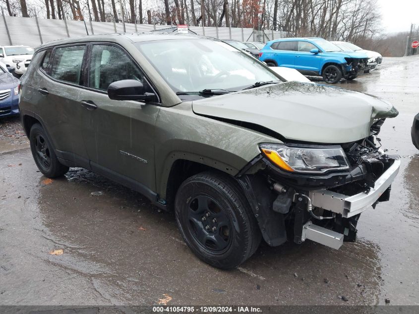 VIN 3C4NJCAB7JT107135 2018 Jeep Compass, Sport Fwd no.1