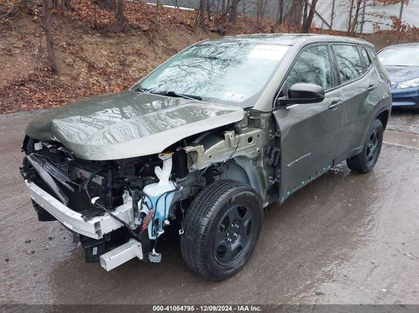 VIN 3C4NJCAB7JT107135 2018 Jeep Compass, Sport Fwd no.2