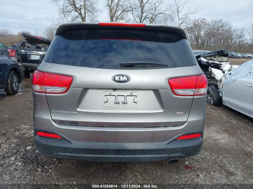 2016 KIA SORENTO 2.4L LX - 5XYPG4A37GG003198