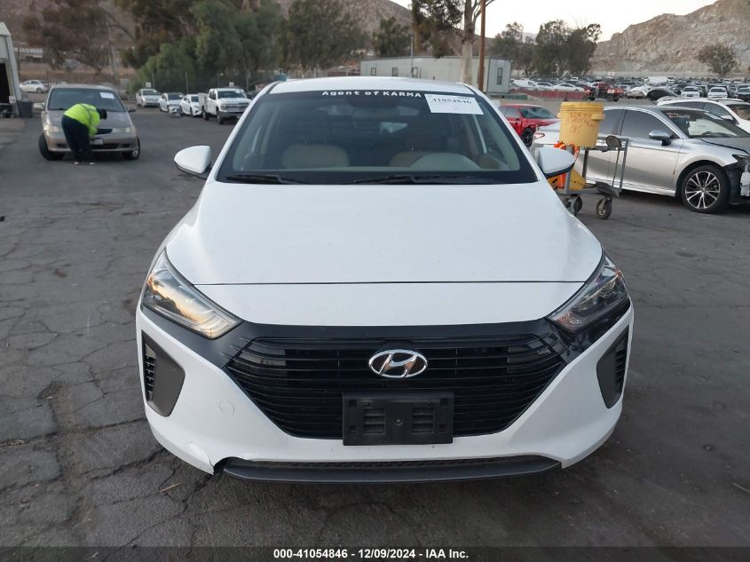 2018 Hyundai Ioniq Hybrid Blue VIN: KMHC65LC1JU097701 Lot: 41054846