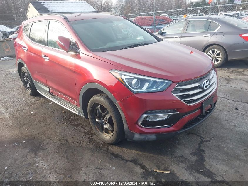 VIN 5XYZUDLB1HG390869 2017 HYUNDAI SANTA FE SPORT no.1