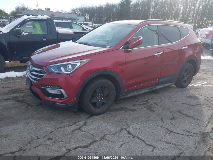 VIN 5XYZUDLB1HG390869 2017 HYUNDAI SANTA FE SPORT no.2