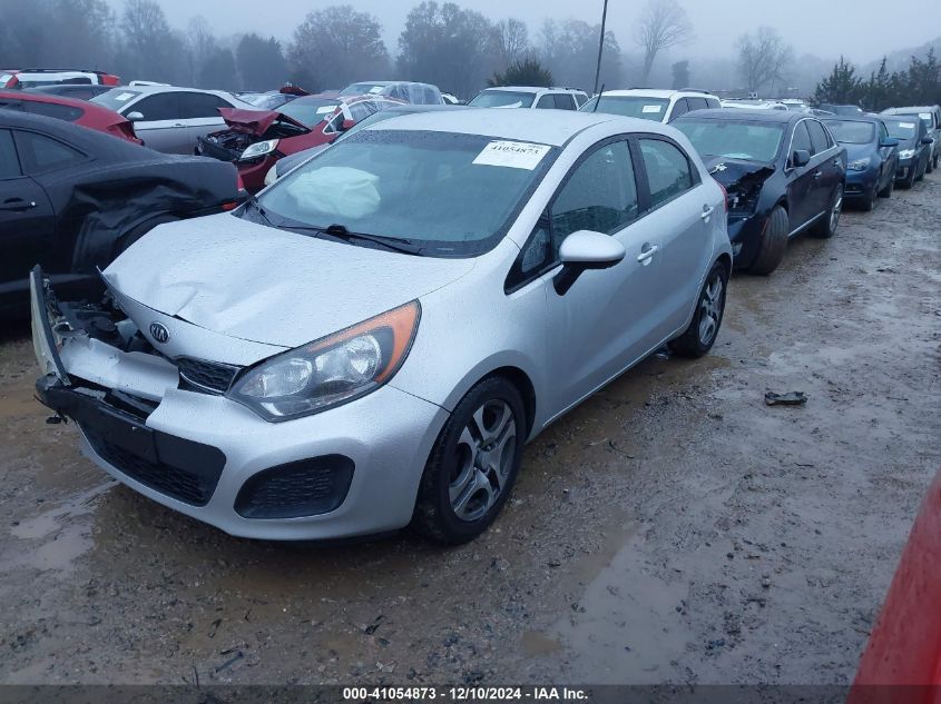 VIN KNADN5A33E6410382 2014 KIA Rio, EX no.2