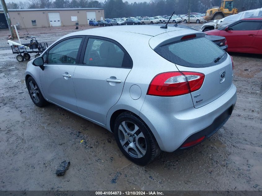 VIN KNADN5A33E6410382 2014 KIA Rio, EX no.3