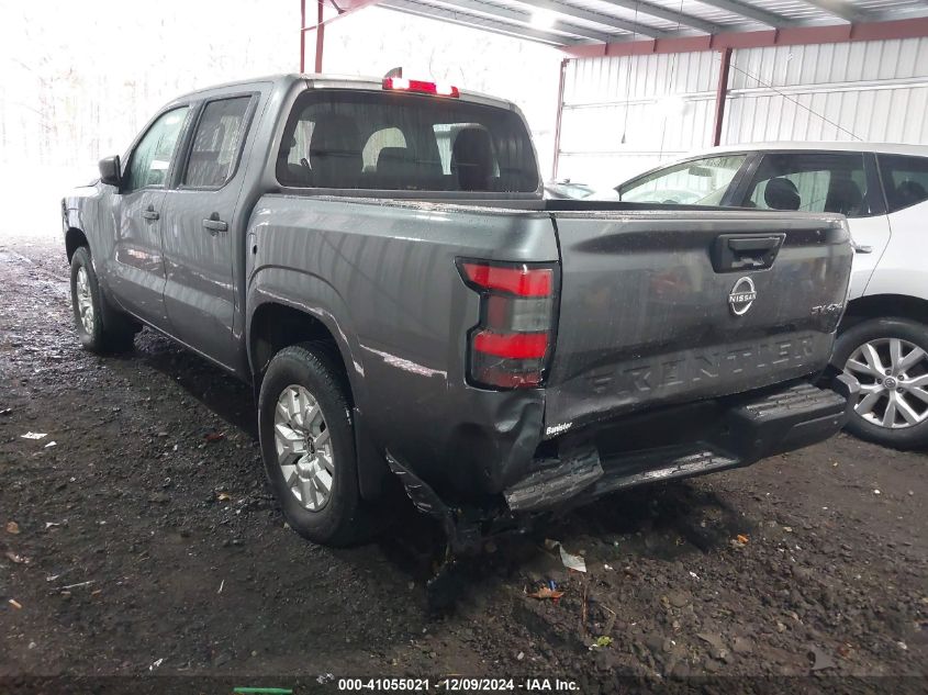 VIN 1N6ED1EK5NN682326 2022 Nissan Frontier, Sv 4X4 no.3