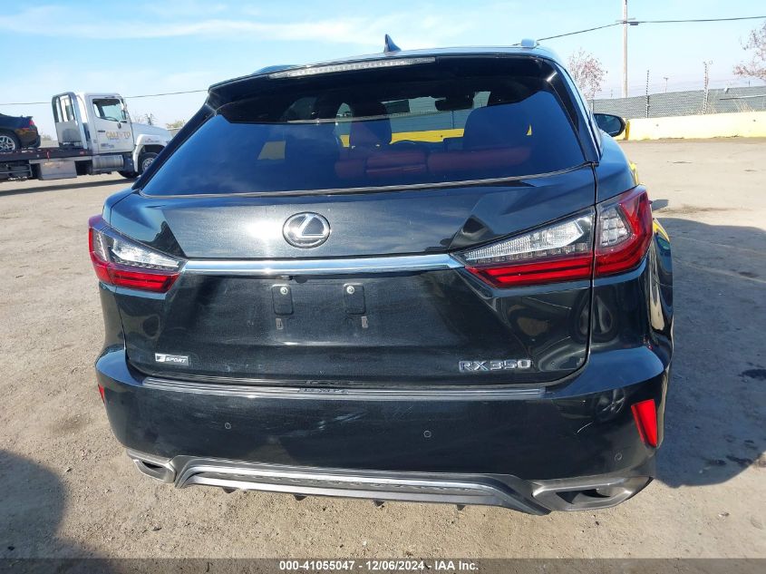 VIN 2T2BZMCA7KC206608 2019 Lexus RX, 350 F Sport no.16