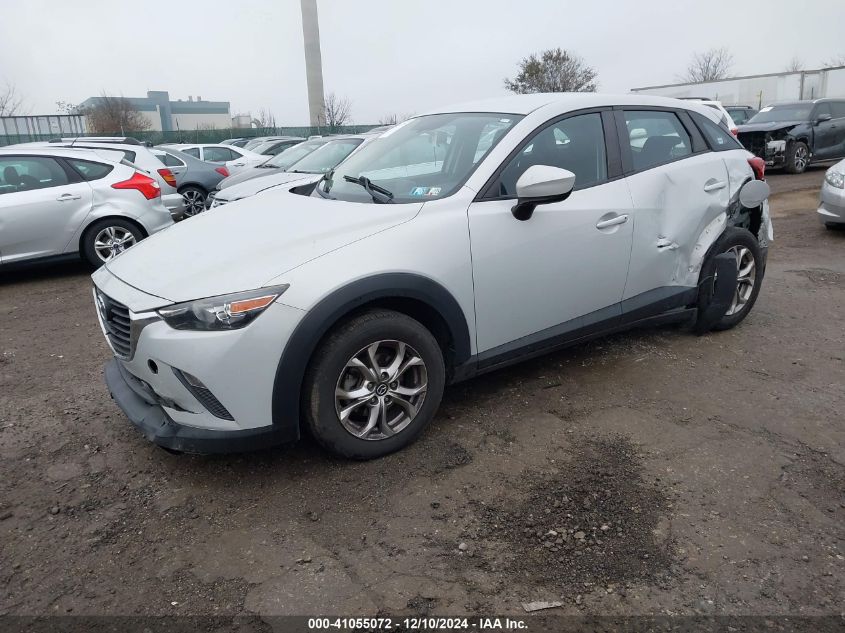 VIN JM1DKDB76H0180030 2017 Mazda CX-3, Sport no.2