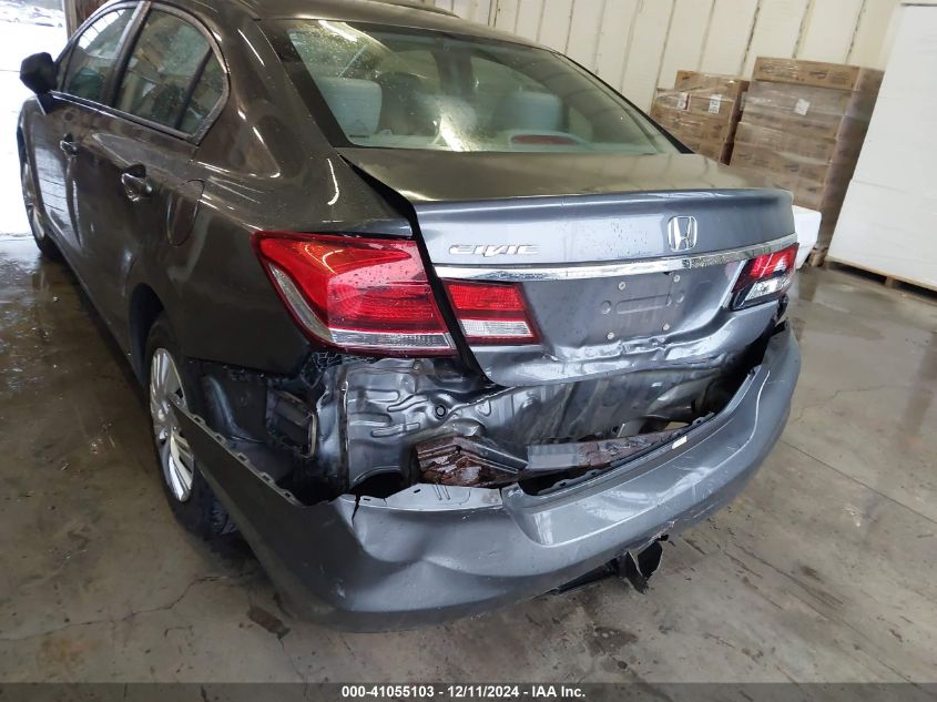 VIN 2HGFB2F55DH550283 2013 Honda Civic, LX no.6