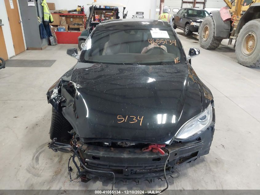 2015 Tesla Model S 85D/P85D VIN: 5YJSA1E48FF102860 Lot: 41055134