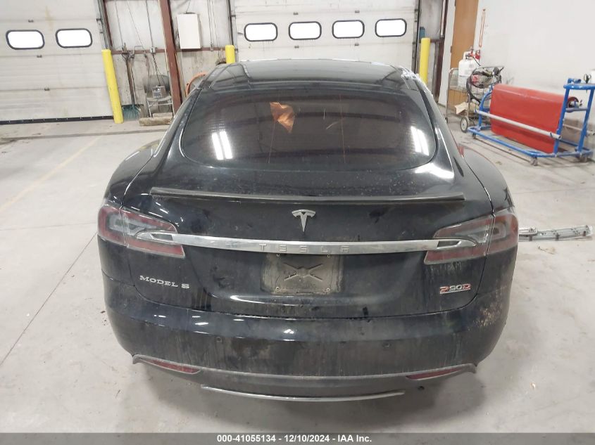 2015 Tesla Model S 85D/P85D VIN: 5YJSA1E48FF102860 Lot: 41055134