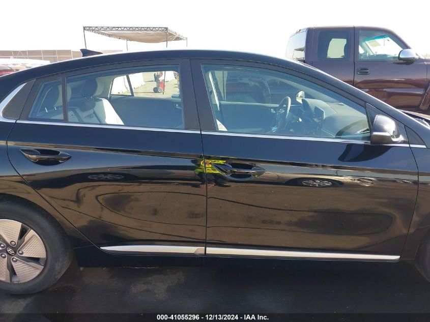 VIN KMHC75LC1MU256055 2021 HYUNDAI IONIQ HYBRID SE