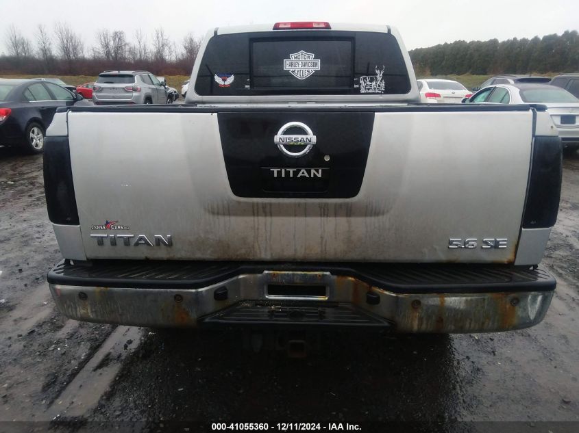 2010 Nissan Titan Se VIN: 1N6AA0EC7AN311172 Lot: 41055360