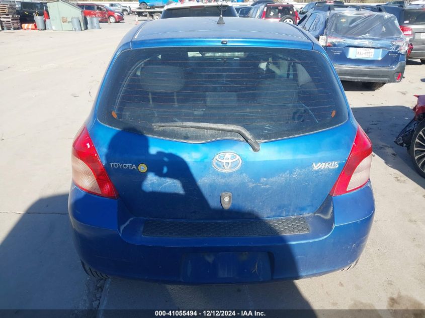 2007 Toyota Yaris VIN: JTDJT923675094843 Lot: 41055494