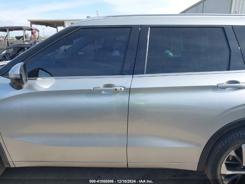 2022 Mitsubishi Outlander Sel 2.5 2Wd/Sel Special Edition 2Wd VIN: JA4J3VA88NZ080741 Lot: 41055506