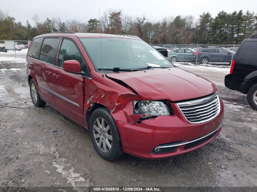 2016 Chrysler Town & Country Touring VIN: 2C4RC1BG2GR112930 Lot: 41055518