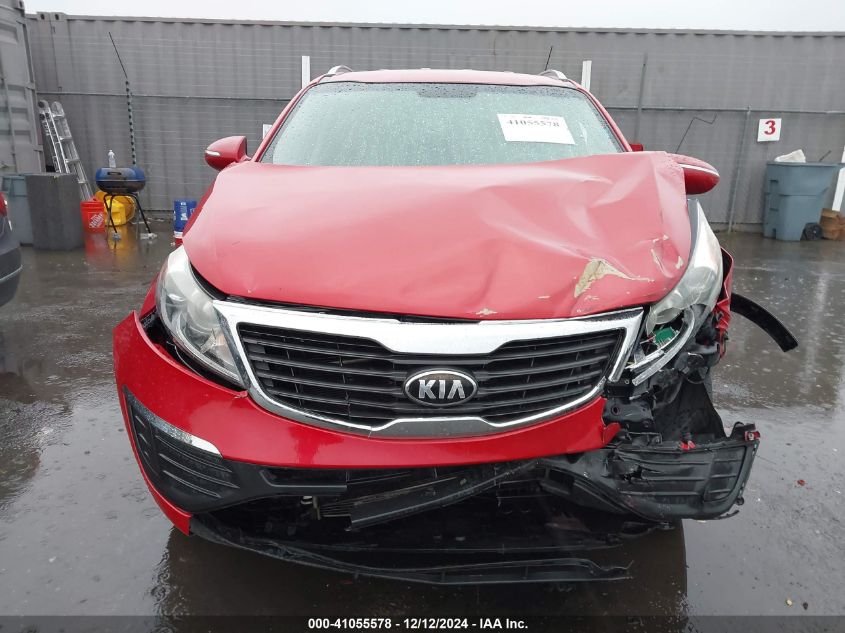 2013 Kia Sportage Lx VIN: KNDPB3A27D7447433 Lot: 41055578