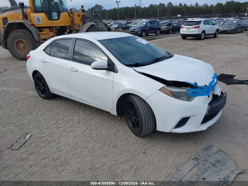 VIN 2T1BURHE6GC487707 2016 TOYOTA COROLLA no.1