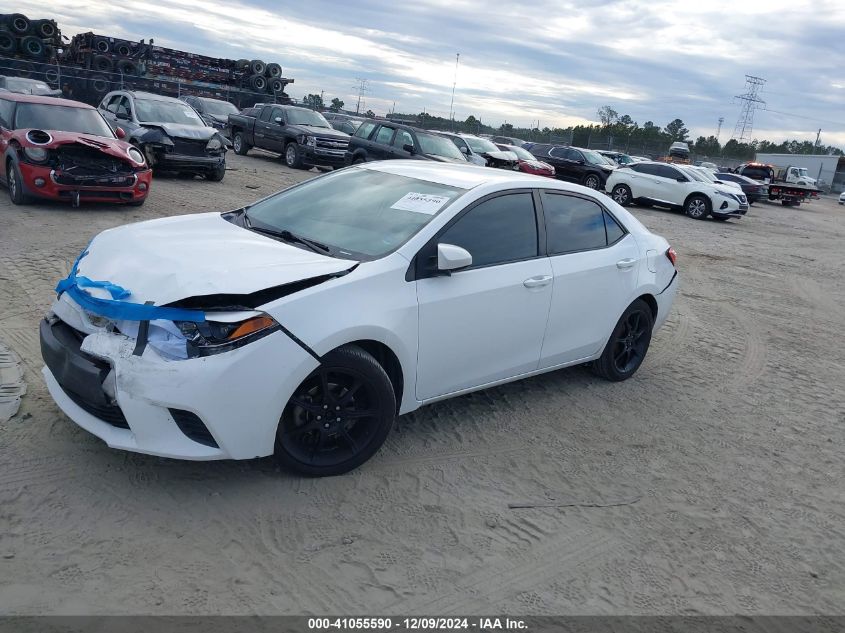 VIN 2T1BURHE6GC487707 2016 TOYOTA COROLLA no.2