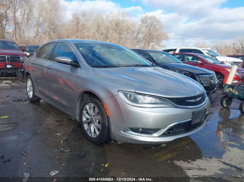 VIN 1C3CCCCB2FN508487 2015 Chrysler 200, C no.1