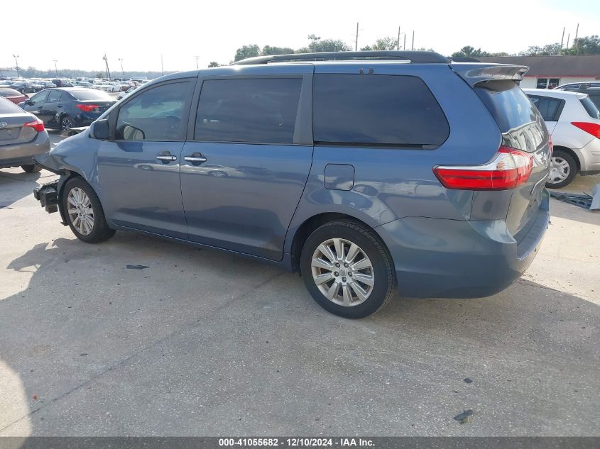 VIN 5TDDK3DC0FS097403 2015 Toyota Sienna, Xle/Limited no.3