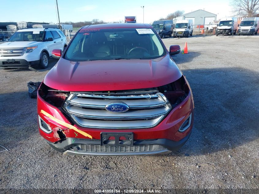 VIN 2FMTK4J80FBB76486 2015 Ford Edge, Sel no.12