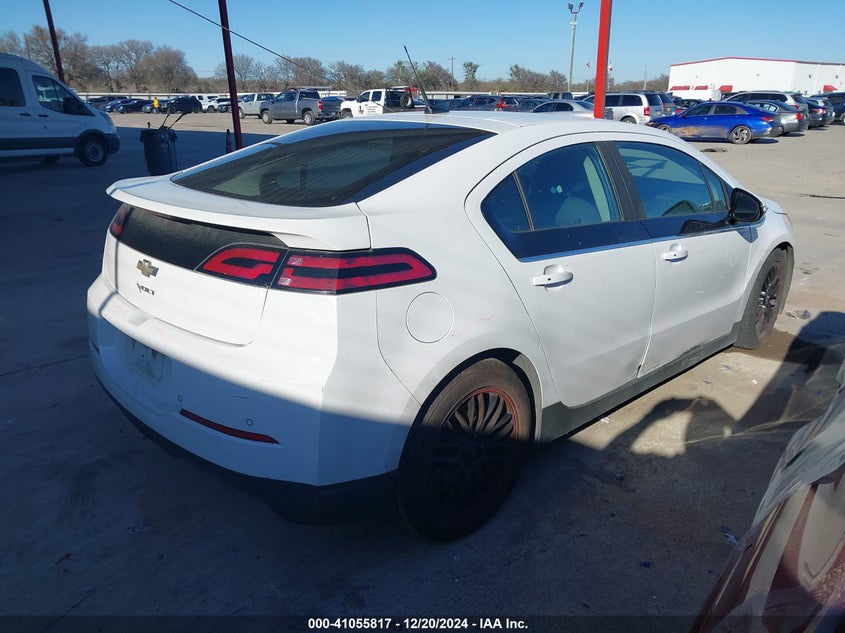 Vin: 1g1ra6e40du101033, lot: 41545779, chevrolet volt 20134