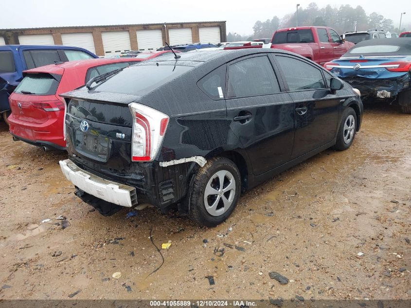 VIN JTDKN3DU1F0477165 2015 Toyota Prius, Two no.4