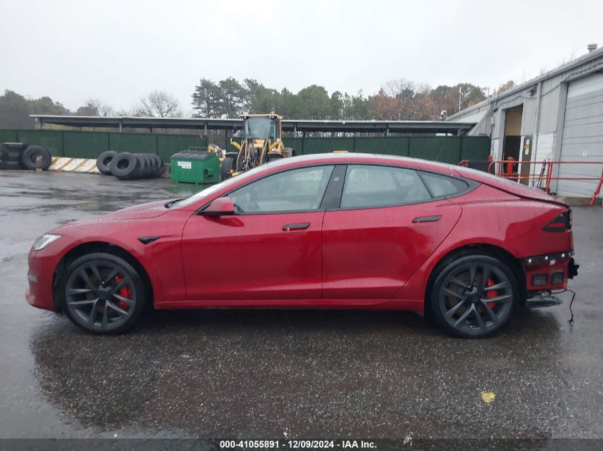 2023 Tesla Model S Plaid Tri Motor All-Wheel Drive VIN: 5YJSA1E60PF522289 Lot: 41055891