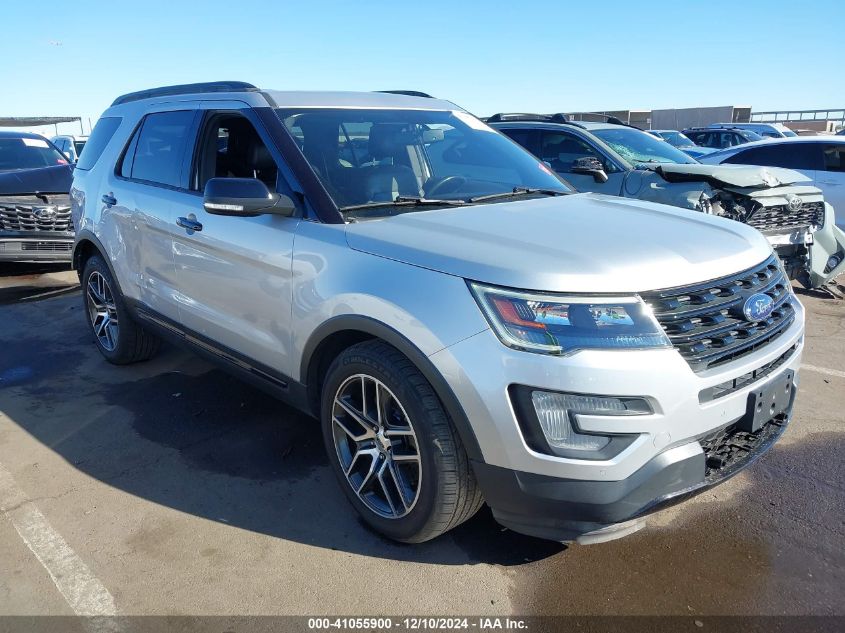 VIN 1FM5K8GT3HGC84804 2017 Ford Explorer, Sport no.1