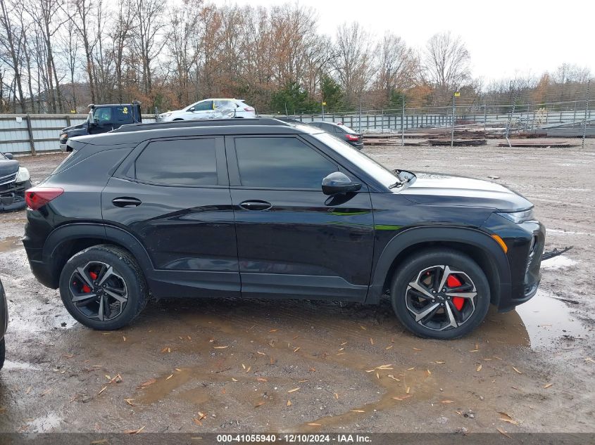 2022 Chevrolet Trailblazer Fwd Rs VIN: KL79MTSL0NB033464 Lot: 41055940