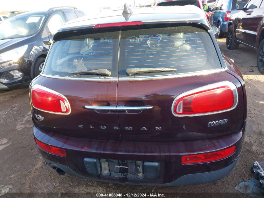2016 MINI CLUBMAN VIN: WMWLN5C52G2E07223