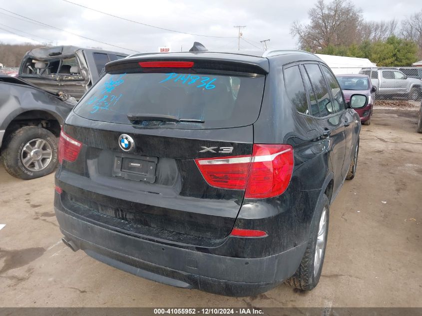 VIN 5UXWX9C57E0D14836 2014 BMW X3 no.4