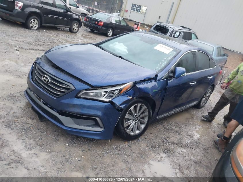 VIN 5NPE34AF3HH474658 2017 HYUNDAI SONATA no.2