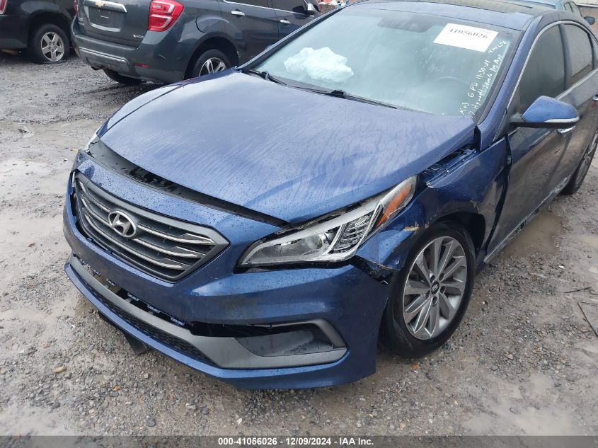 VIN 5NPE34AF3HH474658 2017 HYUNDAI SONATA no.6