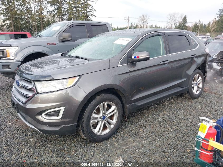 VIN 2FMTK4J95FBC42233 2015 FORD EDGE no.2