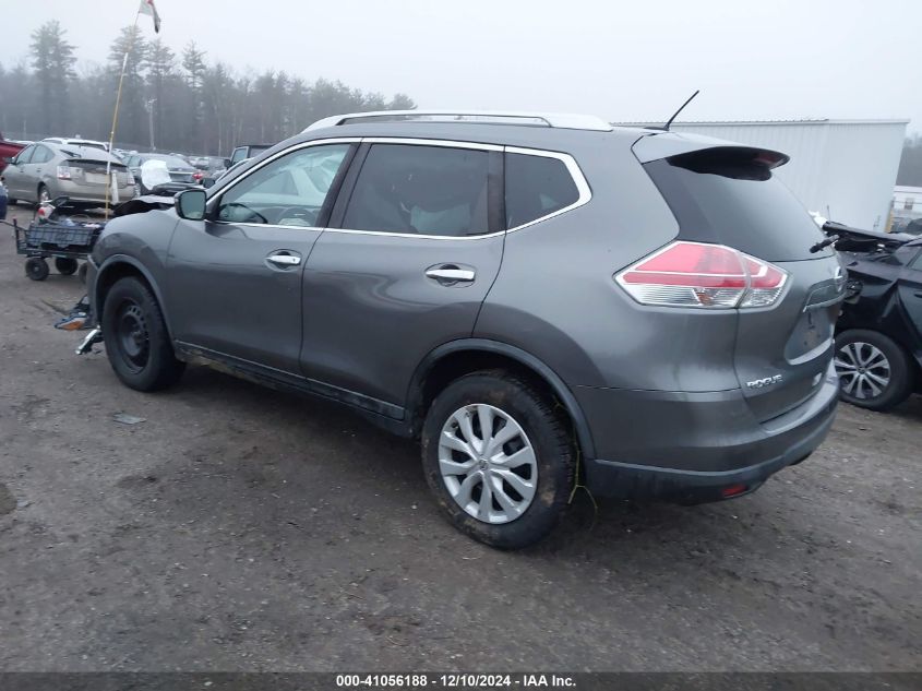 VIN KNMAT2MV4GP649301 2016 Nissan Rogue, S no.3