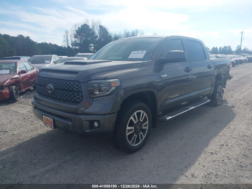 Vin: 5tfdy5f18lx878830, lot: 41546152, toyota tundra crewmax sr5/crewmax trd pro 20202