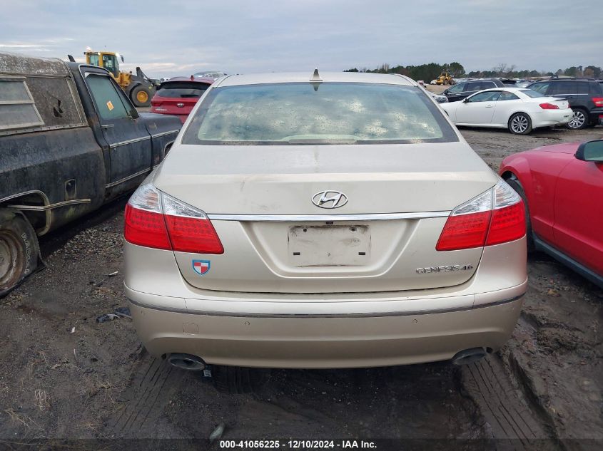 2009 Hyundai Genesis 4.6 VIN: KMHGC46F39U069646 Lot: 41056225