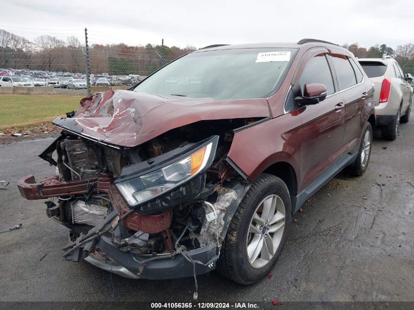 VIN 2FMTK4J91FBB79437 2015 Ford Edge, Sel no.2