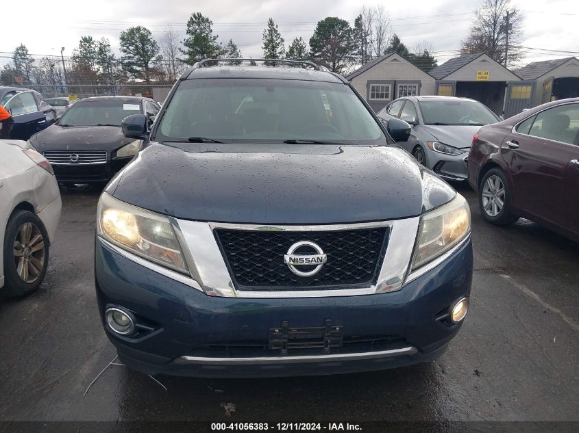 2015 Nissan Pathfinder Sl VIN: 5N1AR2MM9FC652928 Lot: 41056383