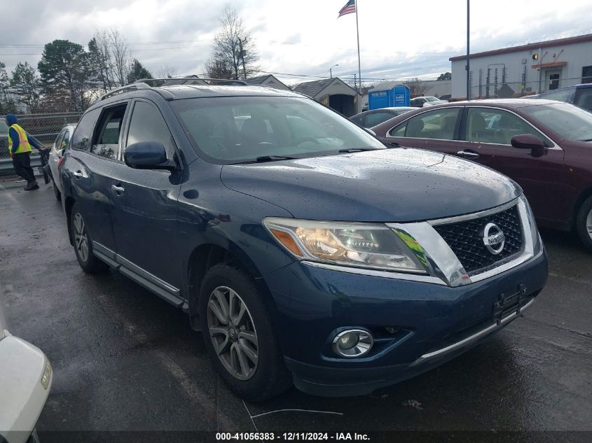 2015 Nissan Pathfinder Sl VIN: 5N1AR2MM9FC652928 Lot: 41056383