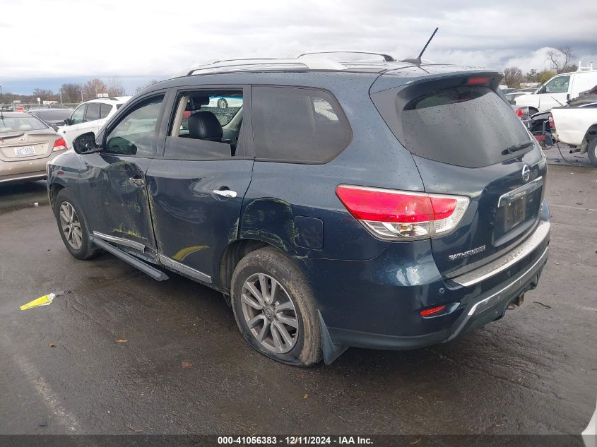 2015 Nissan Pathfinder Sl VIN: 5N1AR2MM9FC652928 Lot: 41056383