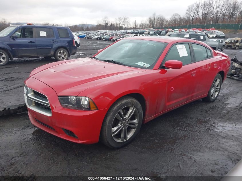 VIN 2C3CDXJG5DH528791 2013 DODGE CHARGER no.2