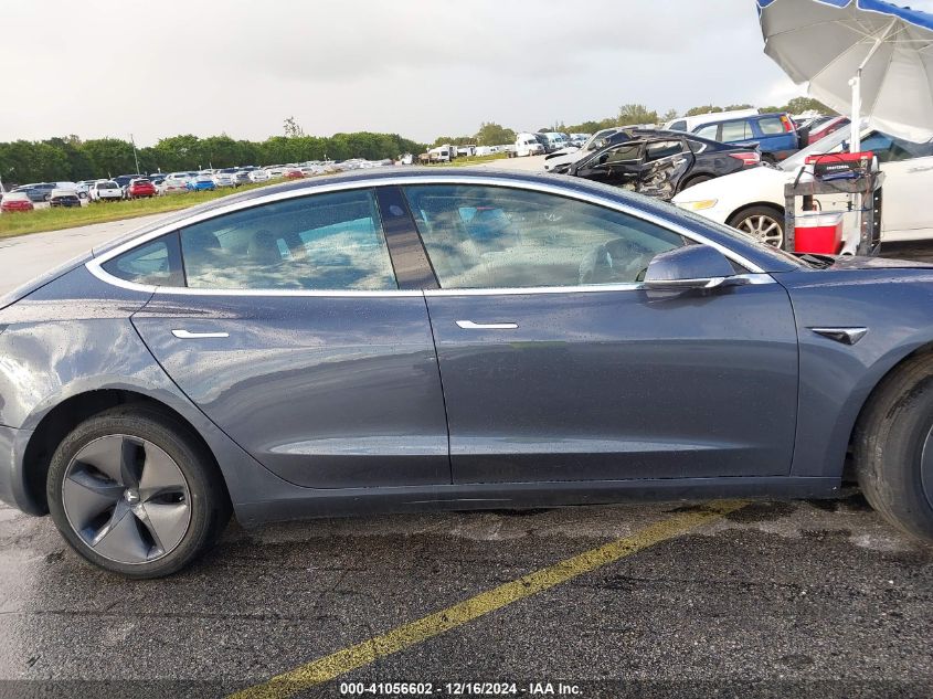 2020 Tesla Model 3 Standard Range Plus Rear-Wheel Drive/Standard Range Rear-Wheel Drive VIN: 5YJ3E1EA9LF657911 Lot: 41056602