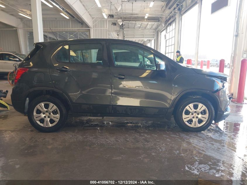 2019 Chevrolet Trax Ls VIN: 3GNCJKSB7KL116068 Lot: 41056702